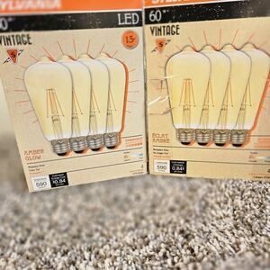 Sylvania Vintage LED Light Bulbs - Amber Glow